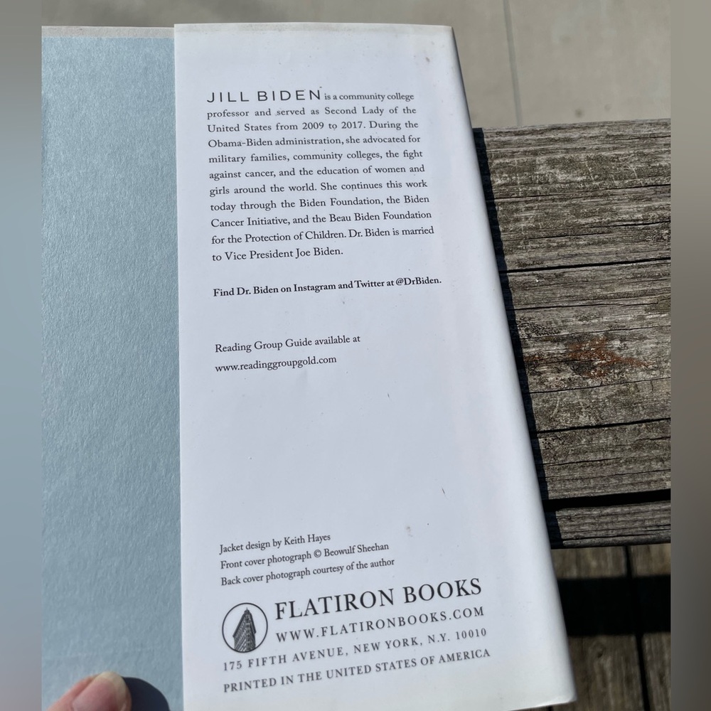 Where the Light Enters Book Memoir by Jill Biden Hard Cover - Picture 4 of 8